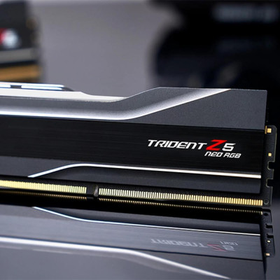 G.Skill 32 GB (2x16GB) DDR5 7200 MHz Trident Z5 Neo RGB Black (F5-7200J3445G16GX2-TZ5NR)