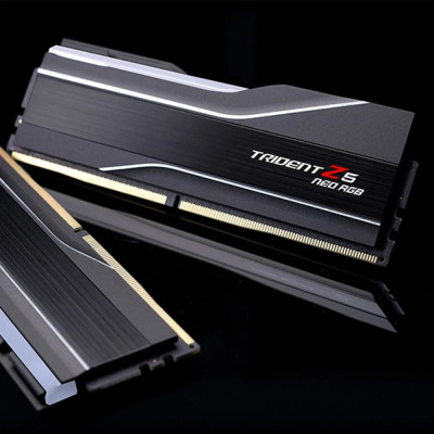 G.Skill 32 GB (2x16GB) DDR5 7200 MHz Trident Z5 Neo RGB Black (F5-7200J3445G16GX2-TZ5NR)