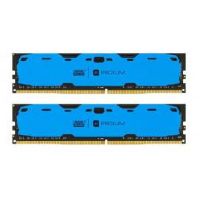 GOODRAM 8 GB (2x4GB) DDR4 2400 MHz Iridium Blue (IR-B2400D464L15S/8GDC)
