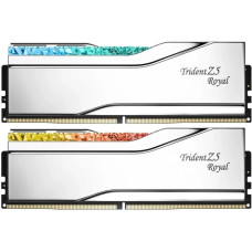 G.Skill 32 GB (2x16GB) DDR5 6400 MHz Trident Z5 Royal Silver (F5-6400J3039G16GX2-TR5S) 