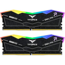 TEAM 32 GB (2x16GB) DDR5 6000 MHz T-FORCE Delta RGB Black (FF7D532G6000HC30DC01)
