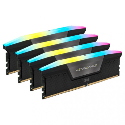 Corsair 96 GB (4x24GB) DDR5 6000 MHz Vengeance RGB (CMH96GX5M4B6000C30)