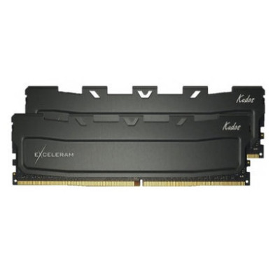 Exceleram 16 GB (2x8GB) DDR4 2666 MHz Kudos Black (EKBLACK4162616AD)