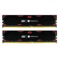 GOODRAM 8 GB (2x4GB) DDR4 2400 MHz Iridium Black (IR-2400D464L17S/8GDC)