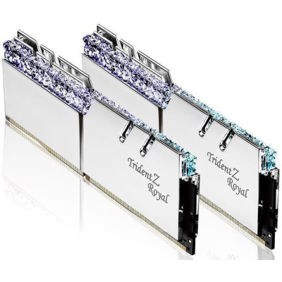 G.Skill 32 GB (2x16GB) DDR4 3200 MHz Trident Z Royal Silver (F4-3200C16D-32GTRS)