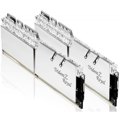 G.Skill 32 GB (2x16GB) DDR4 3200 MHz Trident Z Royal Silver (F4-3200C16D-32GTRS)