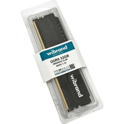 Wibrand 32 GB DDR5 6000 MHz Black (WI6000DDR5D/32GB)