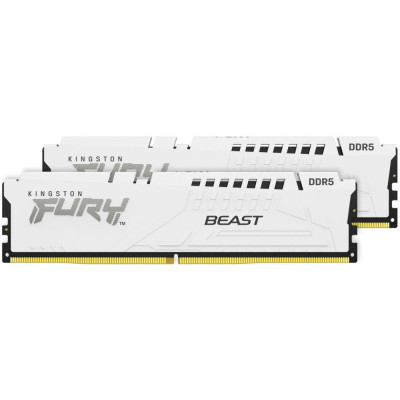 Kingston FURY 32 GB (2x16GB) DDR5 6000 MHz Beast EXPO White (KF560C36BWE2K2-32)