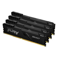 Kingston DDR4 4x16GB/3600 Kingston Fury Beast Black (KF436C18BBK4/64)