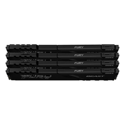 Kingston DDR4 4x16GB/3600 Kingston Fury Beast Black (KF436C18BBK4/64)