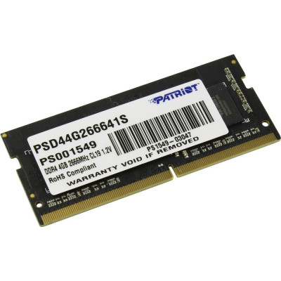 PATRIOT 4 GB DDR4 2666 MHz (PSD44G266641)
