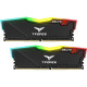 TEAM 8 GB (2x4GB) DDR4 2400 MHz T-Force Delta RGB Black (TF3D48G2400HC15BDC01)
