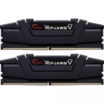 G.Skill 64 GB (2x32GB) DDR4 3600 MHz Ripjaws V Black (F4-3600C18D-64GVK)