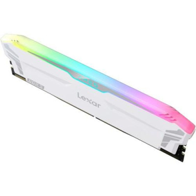 Lexar 32 GB (2x16GB) DDR5 6400 MHz Ares Gaming White RGB (LD5EU016G-R6400GDWA)