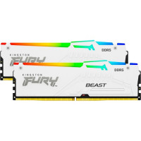 Kingston FURY 32 GB (2x16GB) DDR5 5200 MHz Beast RGB EXPO White (KF552C36BWEAK2-32)