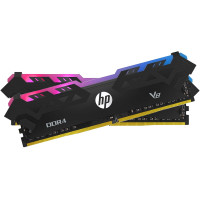HP V8 RGB 16GB (2 x 8GB) DDR4 3200MHz U-DIMM Black (8MG02AA)