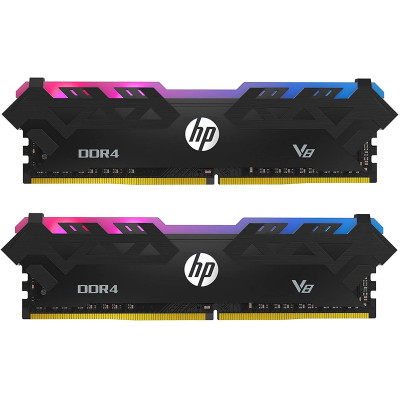 HP V8 RGB 16GB (2 x 8GB) DDR4 3200MHz U-DIMM Black (8MG02AA)
