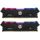 HP V8 RGB 16GB (2 x 8GB) DDR4 3200MHz U-DIMM Black (8MG02AA)