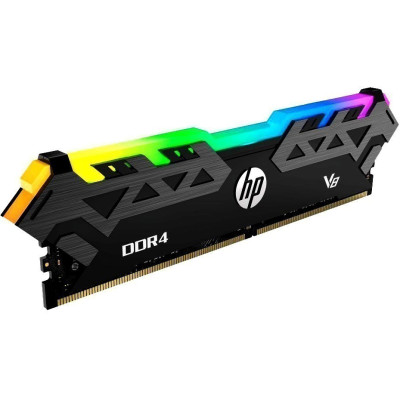 HP V8 RGB 16GB (2 x 8GB) DDR4 3200MHz U-DIMM Black (8MG02AA)