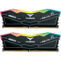 TEAM 32 GB (2x16GB) DDR5 6400 MHz T-Force Delta RGB Black (FF3D532G6400HC40BDC01)