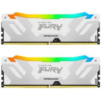 Kingston FURY 48 GB (2x24GB) CUDIMM DDR5 8400 MHz Renegade Silver/White RGB (KF584CU40RWAK2-48)