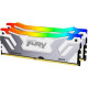 Kingston FURY 48 GB (2x24GB) CUDIMM DDR5 8400 MHz Renegade Silver/White RGB (KF584CU40RWAK2-48)