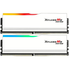 G.Skill DDR5 64GB (2x32GB) 6000Mhz Ripjaws M5 Neo RGB White (F5-6000J2836G32GX2-RM5NRW)