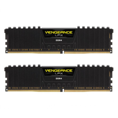 Corsair 32 GB (2x16 GB) DDR4 3000 MHz Vengeance LPX Black (CMK32GX4M2D3000C16)