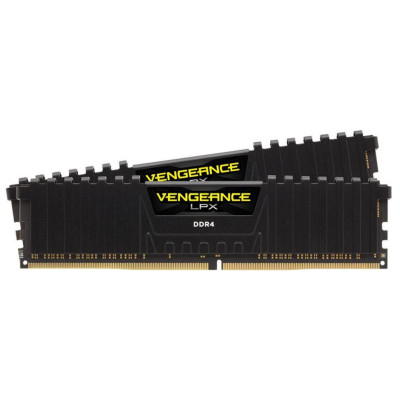 Corsair 32 GB (2x16 GB) DDR4 3000 MHz Vengeance LPX Black (CMK32GX4M2D3000C16)