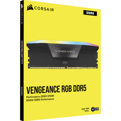 Corsair 32 GB (2x16GB) DDR5 6000 MHz Vengeance RGB (CMH32GX5M2B6000C40)