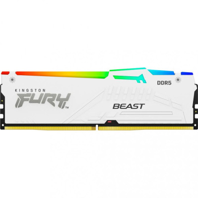 Kingston FURY 32 GB DDR5 6000 MHz Beast RGB White (KF560C40BWA-32)