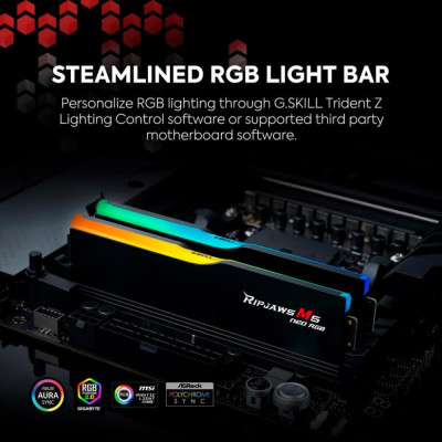 G.Skill 32 GB (2x16GB) DDR5 6000 MHz Ripjaws M5 Neo RGB (F5-6000J3636F16GX2-RM5NRW)