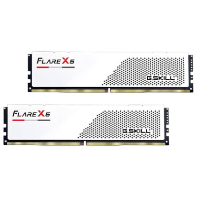 G.Skill 64 GB (2x32GB) DDR5 6000 MHz Flare X5 Matte White (F5-6000J2836G32GX2-FX5W)