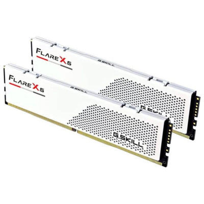 G.Skill 64 GB (2x32GB) DDR5 6000 MHz Flare X5 Matte White (F5-6000J2836G32GX2-FX5W)