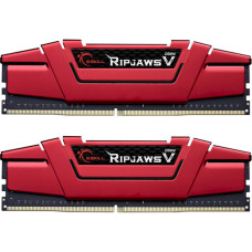 G.Skill 16GB (2x 8GB) DDR4 2666MHz CL19 Ripjaws V Red (F4-2666C19D-16GVR)