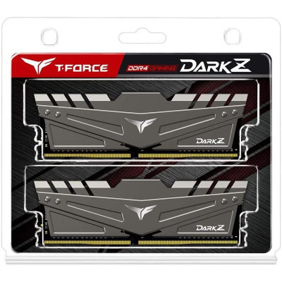 TEAM 32 GB (2x16GB) DDR4 3200 MHz T-Force Dark Z Gray (TDZGD432G3200HC16CDC01)