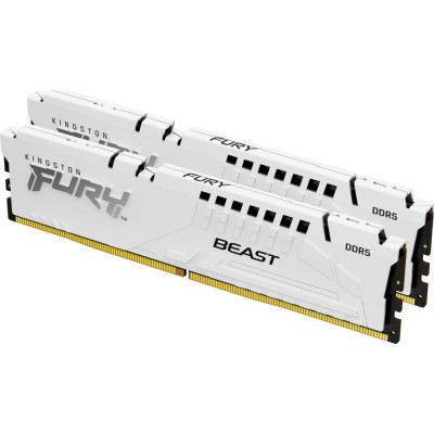 Kingston FURY 64GB (2x32GB) 5200MHz CL40 Beast White XMP (KF552C40BWK2-64)