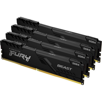 Kingston FURY 32 GB (4x8GB) DDR4 3200 MHz Beast (KF432C16BBK4/32)