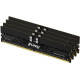 Kingston FURY 128 GB (4x32GB) DDR5 6400 MHz Renegade Pro Black (KF564R32RBK4-128)