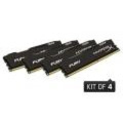 HyperX 64 GB (4x16GB) DDR4 2666 MHz FURY Black (HX426C16FB4K4/64)