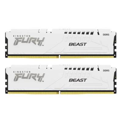 Kingston FURY 64 GB (2x32GB) DDR5 6000 MHz Beast EXPO White (KF560C36BWEK2-64)