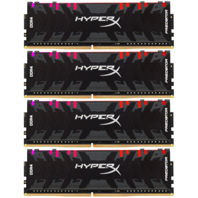 HyperX 128 GB (4x32GB) DDR4 3200 MHz Predator RGB (HX432C16PB3AK4/128)