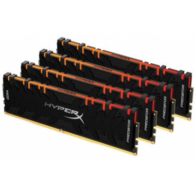 HyperX 128 GB (4x32GB) DDR4 3200 MHz Predator RGB (HX432C16PB3AK4/128)