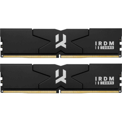 GOODRAM 64 GB (2х32GB) DDR5 6400 MHz IRDM Black (IR-6400D564L32/64GDC)