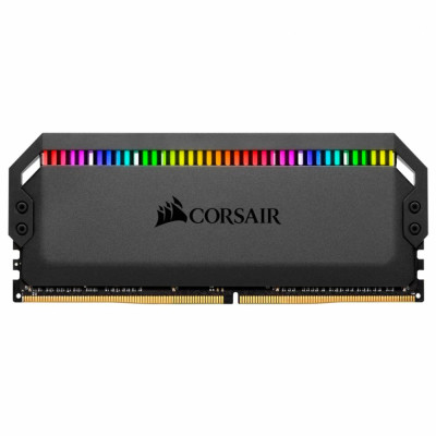 Corsair 16 GB (2x8GB) DDR4 3200 MHz Dominator Platinum RGB Black (CMT16GX4M2E3200C16)