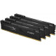 Kingston DDR4 2400 64GB KIT (16GBx4) HyperX Fury Black (HX424C15FB4K4/64)