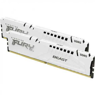 Kingston FURY 64 GB (2x32GB) DDR5 5600 MHz Beast EXPO White (KF556C36BWEK2-64)