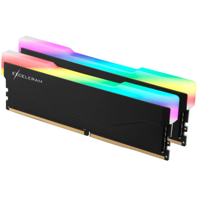 Exceleram 16 GB (2x8GB) DDR4 3200 MHz RGB X2 Series Black (ERX2B416326AD)