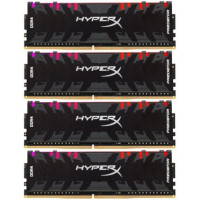 HyperX 128 GB (4x32GB) DDR4 3600 MHz Predator Black (HX436C18PB3K4/128)