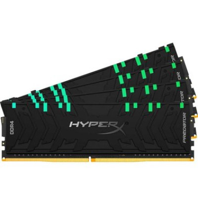 HyperX 128 GB (4x32GB) DDR4 3600 MHz Predator Black (HX436C18PB3K4/128)
